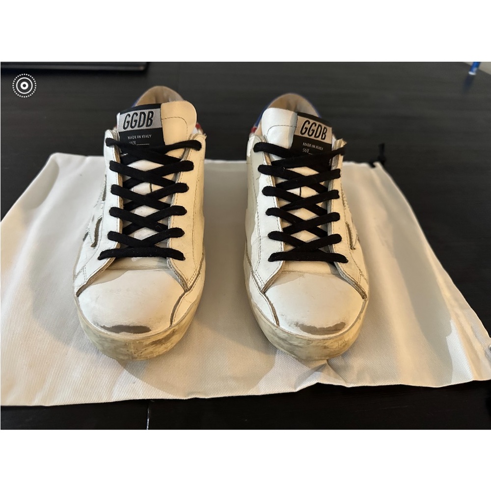 Authentic golden goose superstar sneaker size 38